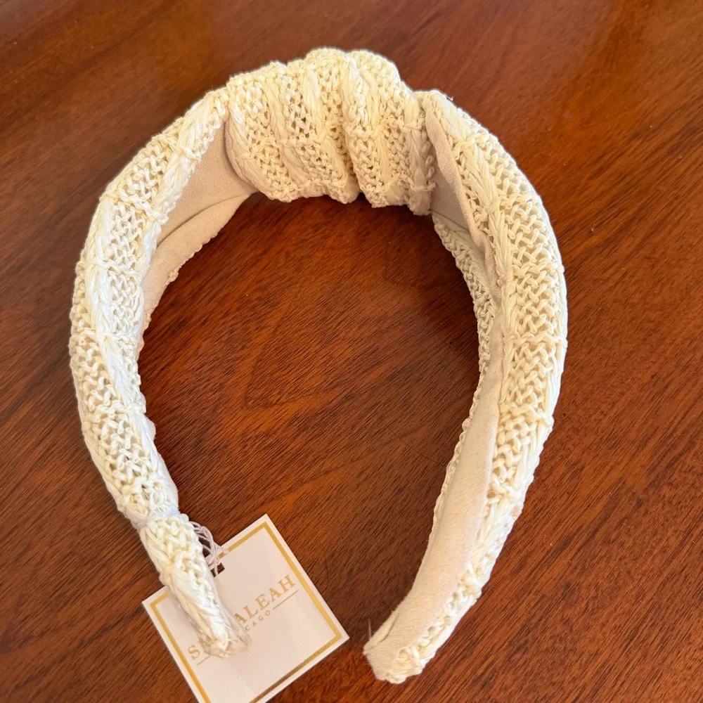 NWT Shiraleah Southern Belle Coastal Woven Knotted Headband